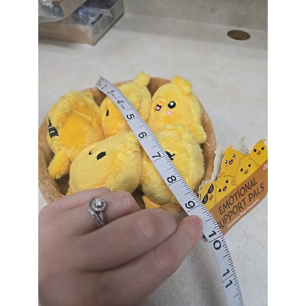 NWT Emotional Support Pals Yellow Adorable Chickies Squishy Plush‎ Stuffed Toy